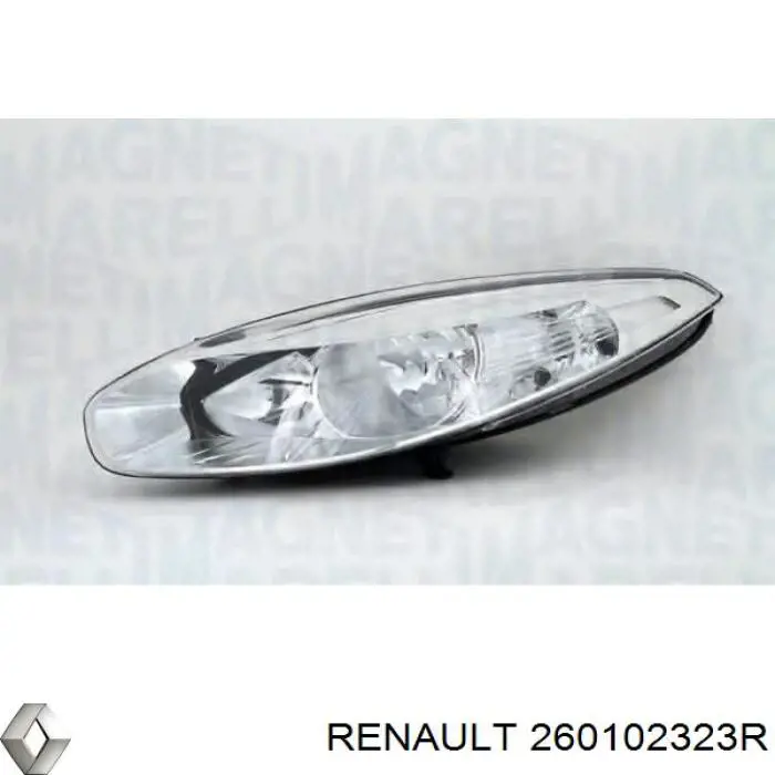 Luz direita Renault (RVI) 260102323R preço, a partir de 218,47 USD