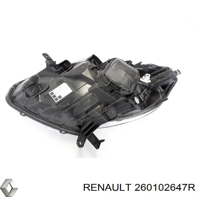 Luz direita Renault (RVI) 260102647R