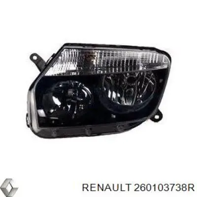 Luz direita Renault (RVI) 260103738R preço, a partir de 143,47 USD