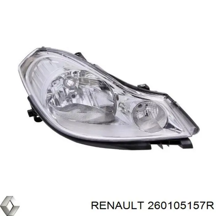 Luz direita Renault (RVI) 260105157R preço, a partir de 137,10 USD