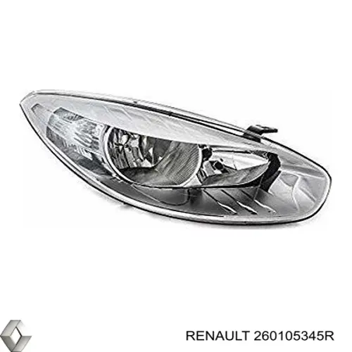 Luz direita Renault (RVI) 260105345R preço, a partir de 218,47 USD
