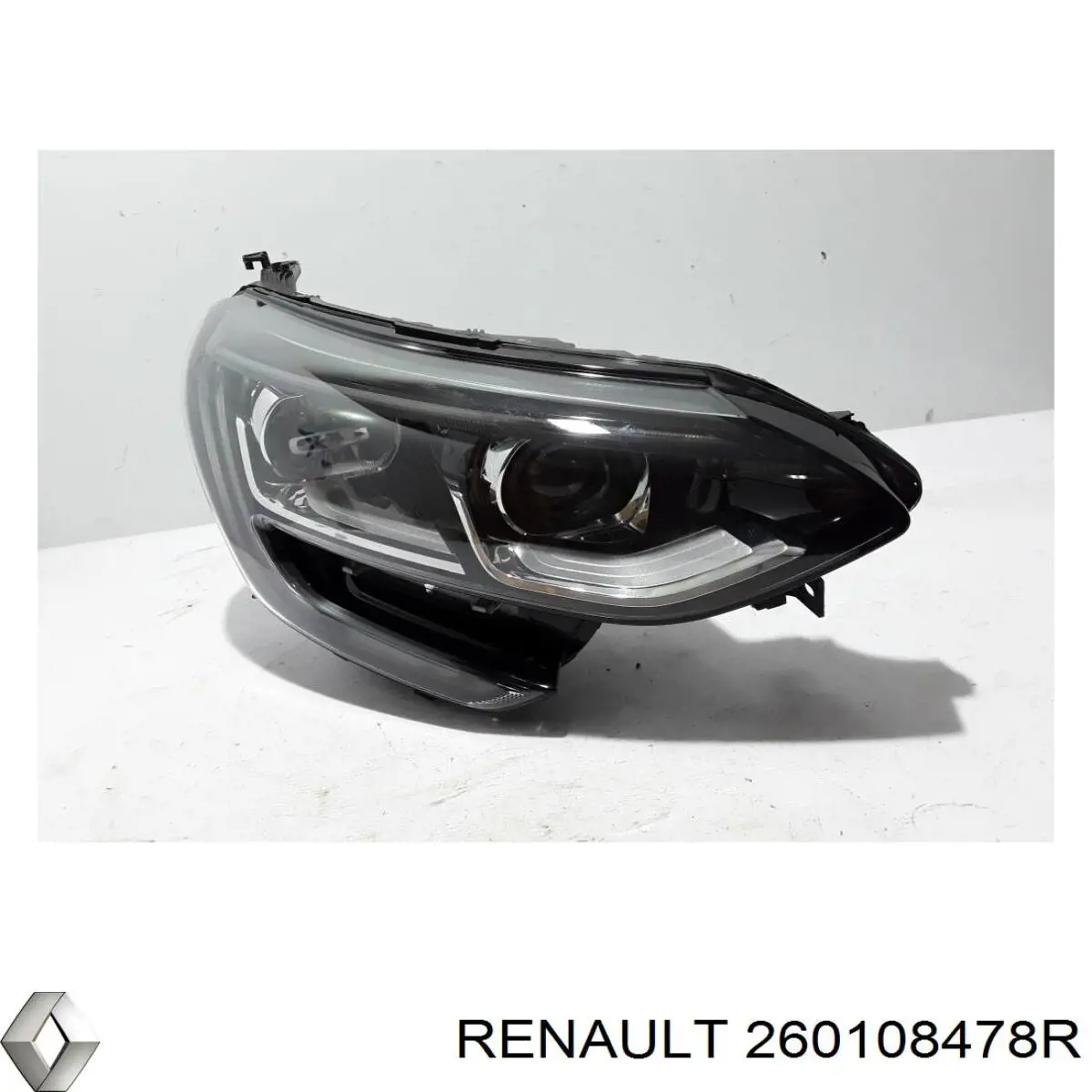 Luz direita Renault (RVI) 260108478R