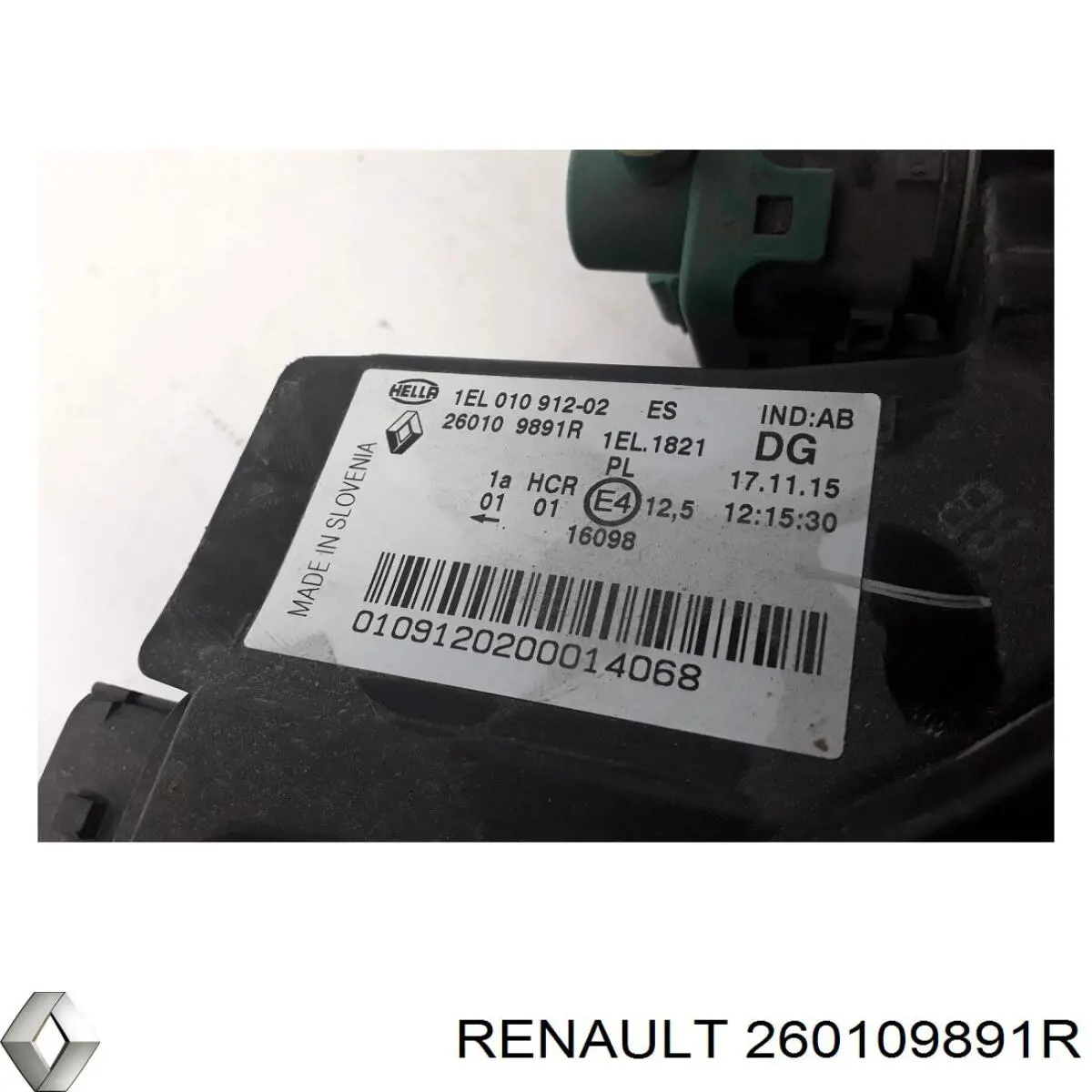  Renault (RVI) 260109891R