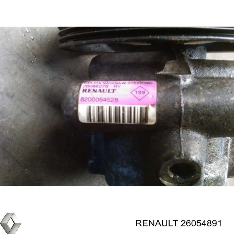Compre 26054891 Renault (RVI) Bomba da Direção hidrâulica assistida