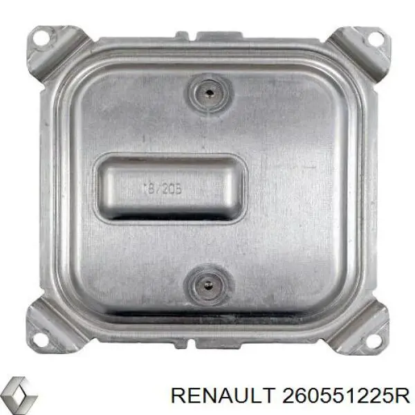 Módulo de direção (Centralina eletrônica) das luzes Nissan/Infiniti 260555097R