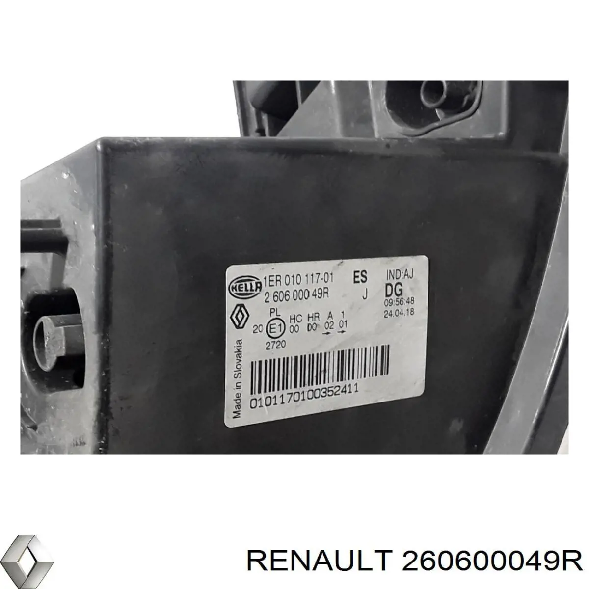  Renault (RVI) 260600049R preço, a partir de 272,88 USD