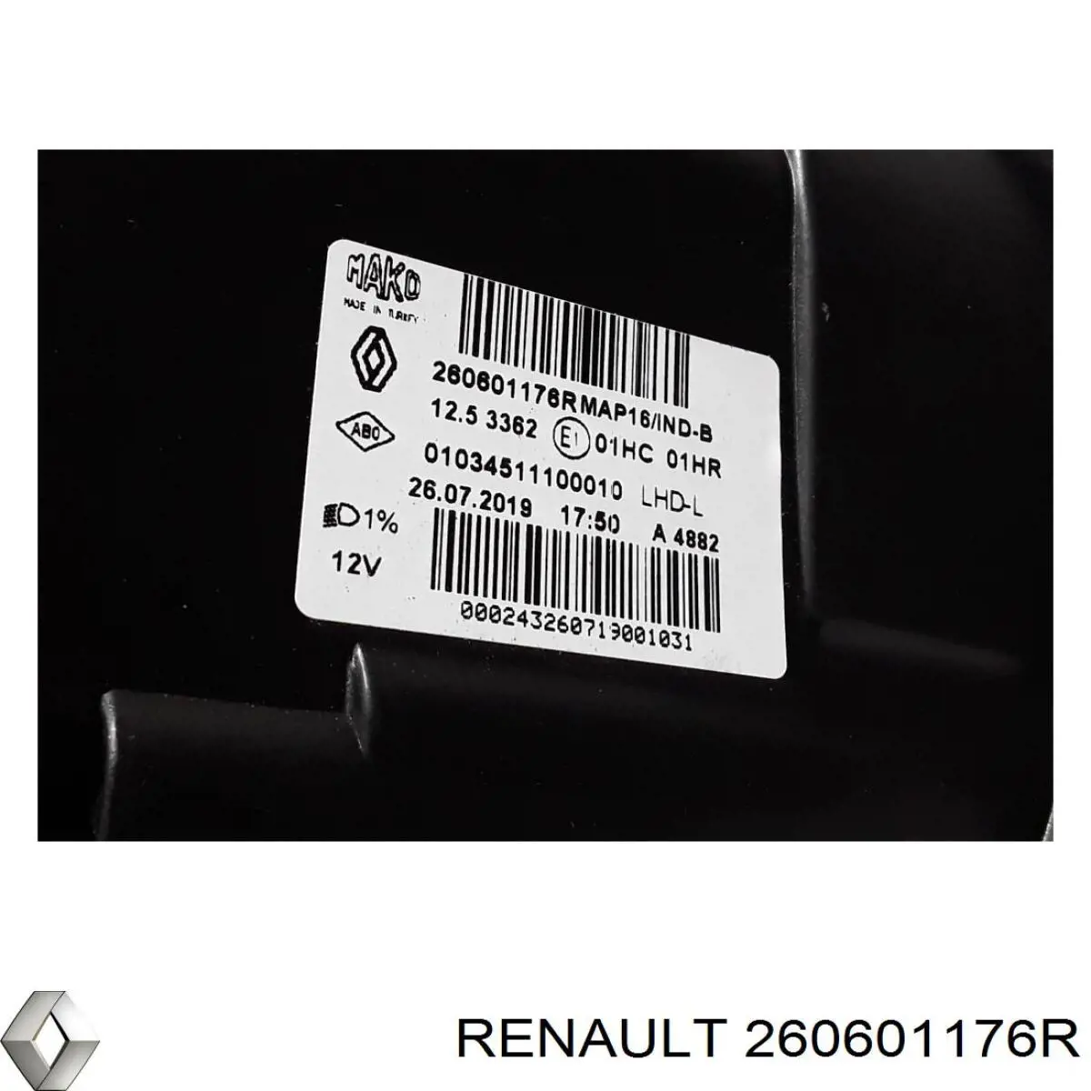 Compre 260601176R Renault (RVI) Luz esquerda