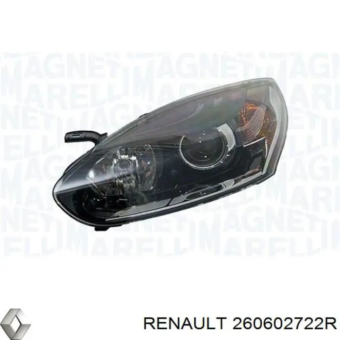 260602722R Renault (RVI) Luz esquerda