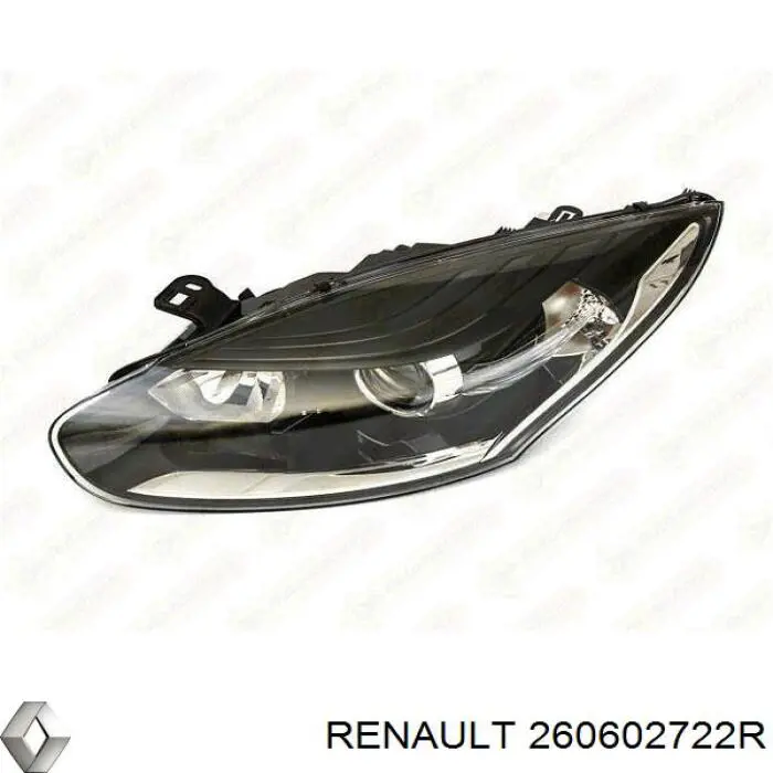 Luz esquerda Renault (RVI) 260602722R preço, a partir de 337,21 USD