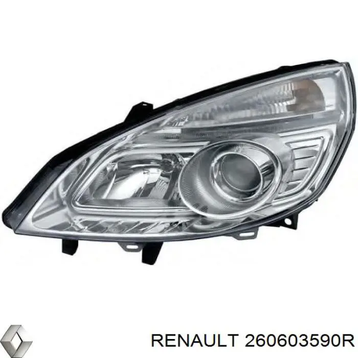 Luz esquerda Renault (RVI) 260603590R preço, a partir de 460,49 USD