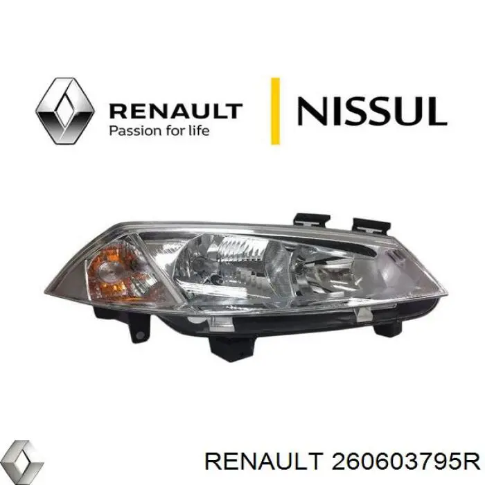 260603795R Renault (RVI) Luz esquerda