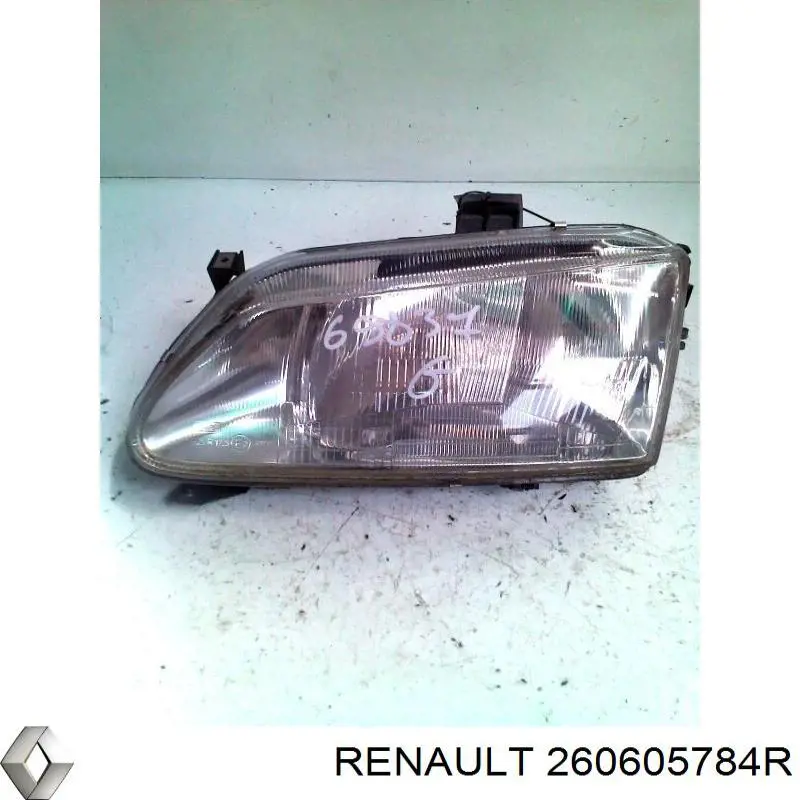 Luz esquerda Renault (RVI) 260605784R preço, a partir de 39,31 USD