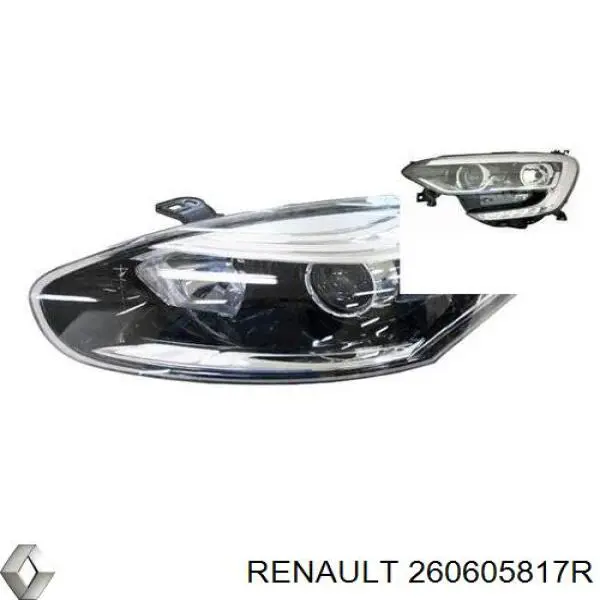 260605817R Renault (RVI) Luz esquerda