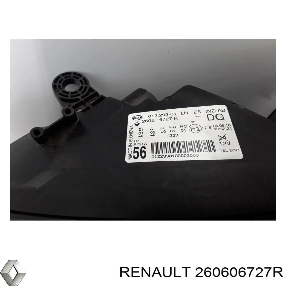 Compre 260606727R Renault (RVI) Luz esquerda