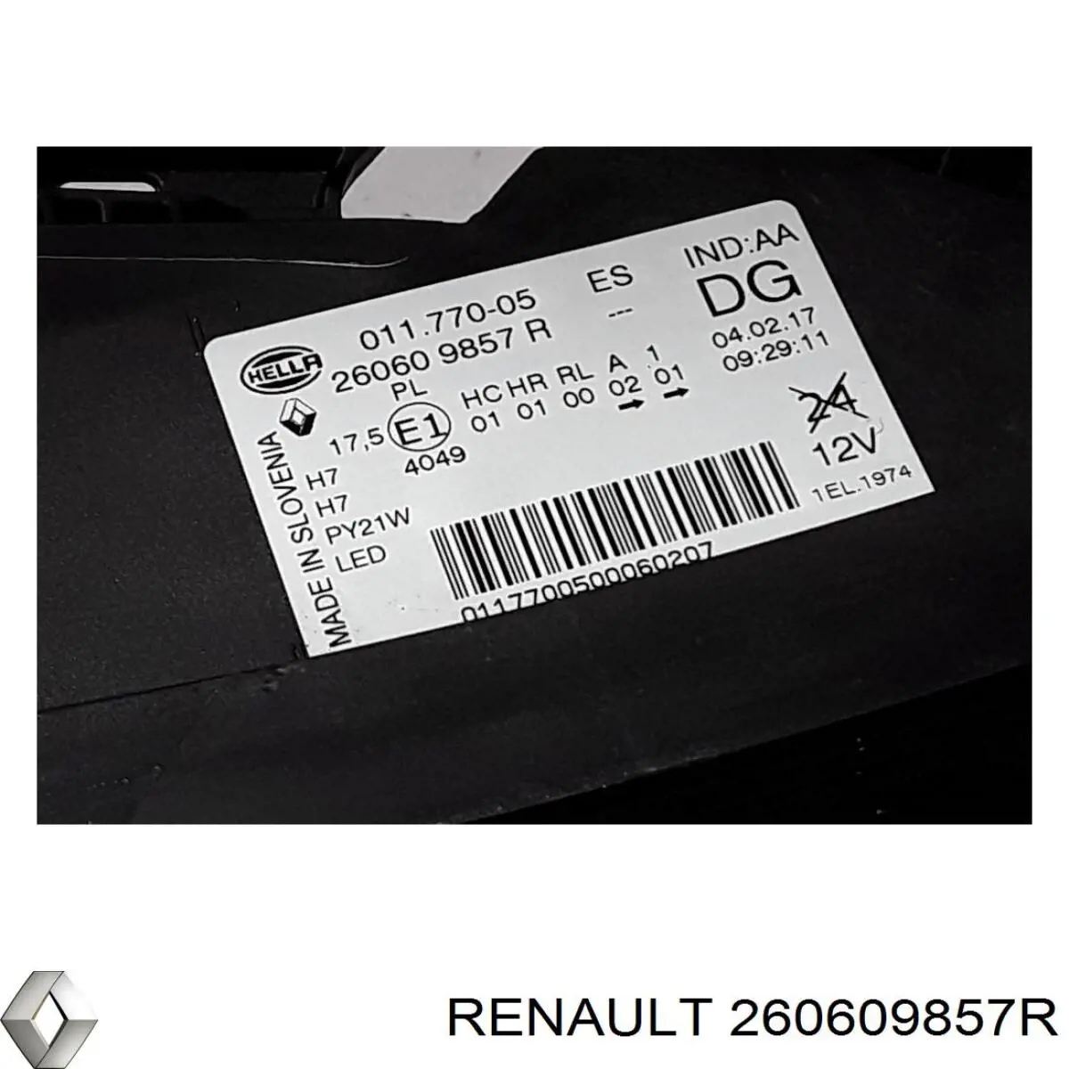 260609857R Renault (RVI) 