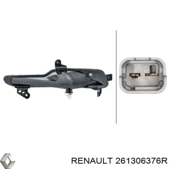 261306376R Renault (RVI) Pisca-pisca direito