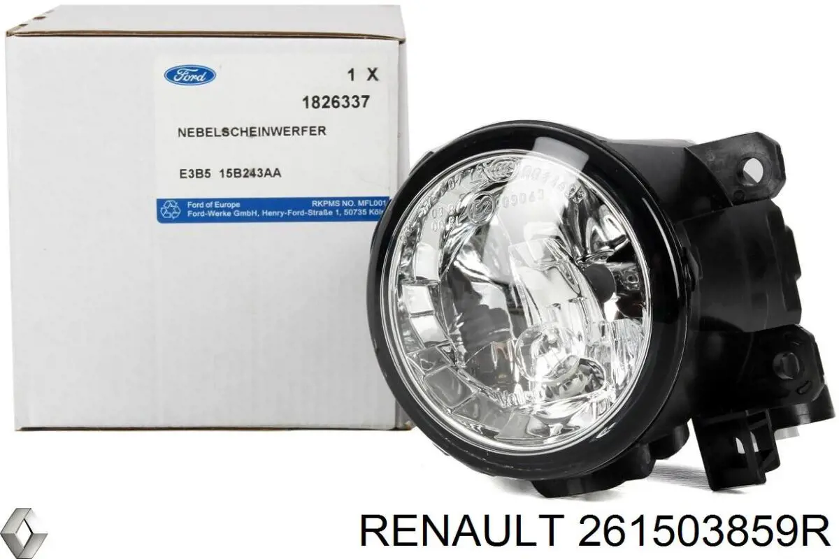 Compre 261503859R Renault (RVI) Luzes de nevoeiro esquerdas/direitas