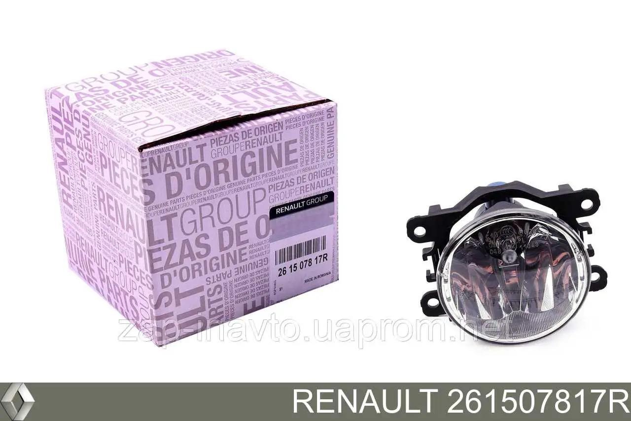 Compre 261507817R Renault (RVI) Lanterna de nevoeiro traseira