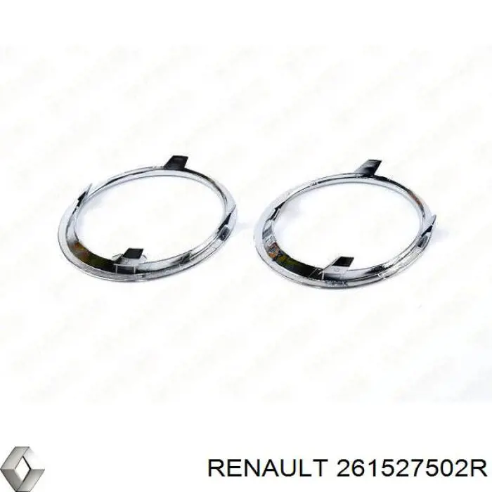 261527502R Renault (RVI) Borda (orla) das luzes de nevoeiro
