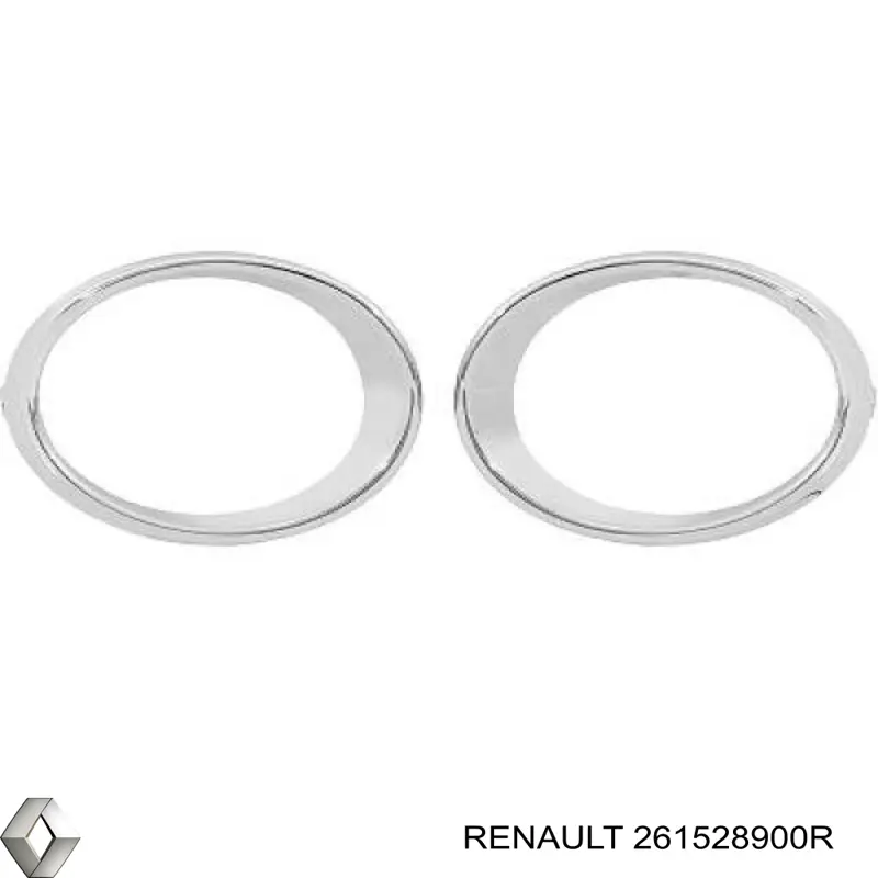 Borda (orla) das luzes de nevoeiro Renault (RVI) 261528900R preço, a partir de 61,46 USD