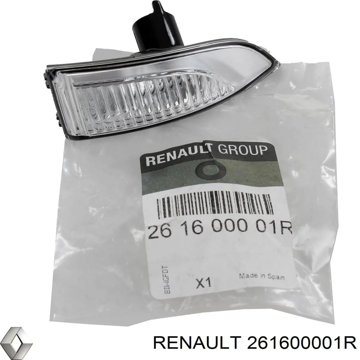 Pisca-pisca direito Renault (RVI) 261600001R preço, a partir de 28,14 USD