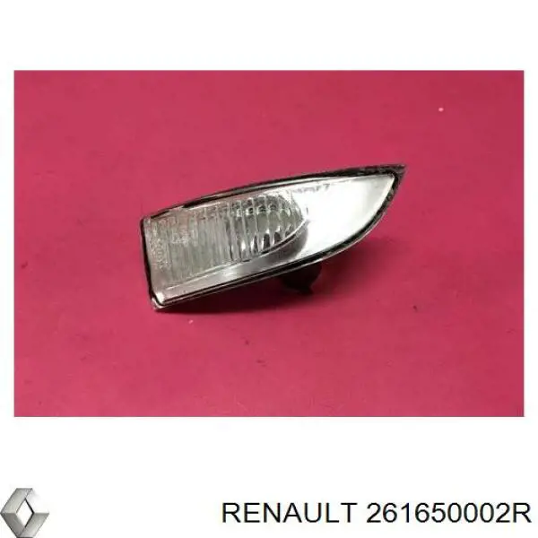 261650002R Renault (RVI) Pisca-pisca de espelho esquerdo