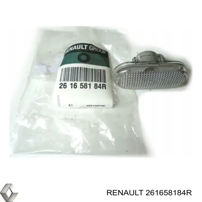 261658184R Renault (RVI) Luz intermitente no pára-lama esquerdo