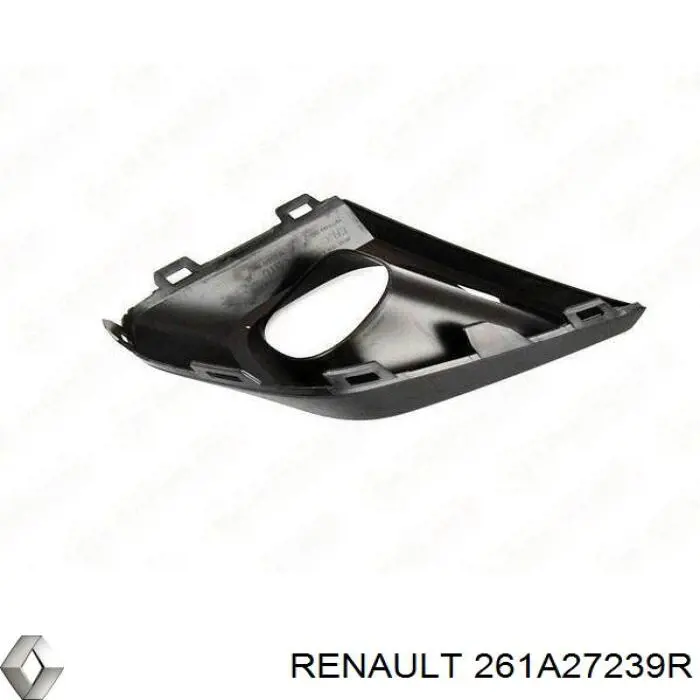 Borda (orla) das luzes de nevoeiro direita Renault (RVI) 261A27239R preço, a partir de 20,59 USD