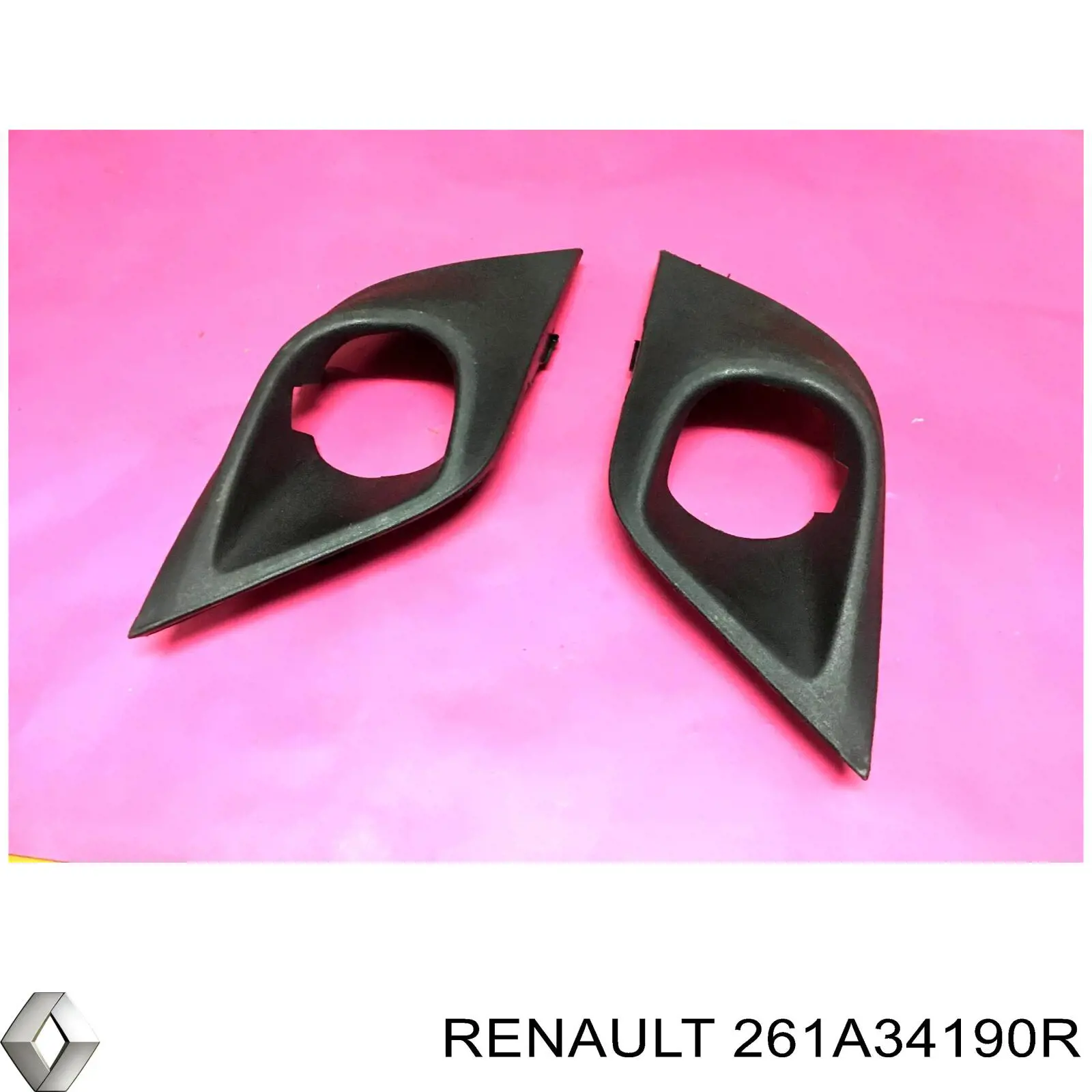 Consola de fixação das luzes de nevoeiro esquerdas Renault (RVI) 261A34190R preço, a partir de 26,27 USD