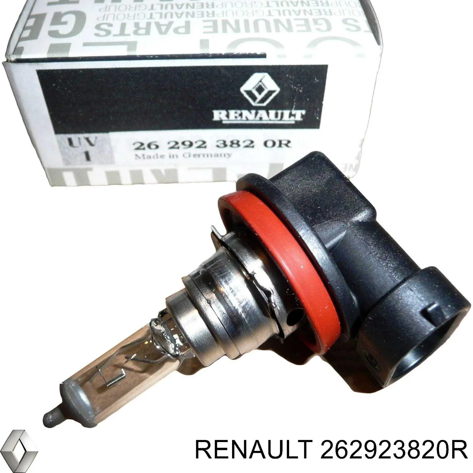 262923820R Renault (RVI) Lâmpada das luzes de nevoeiro