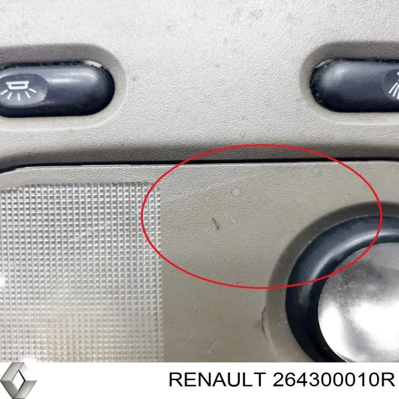 Quebra-luz de iluminação de salão (de cabina) Renault (RVI) 264300010R preço, a partir de 73,34 USD