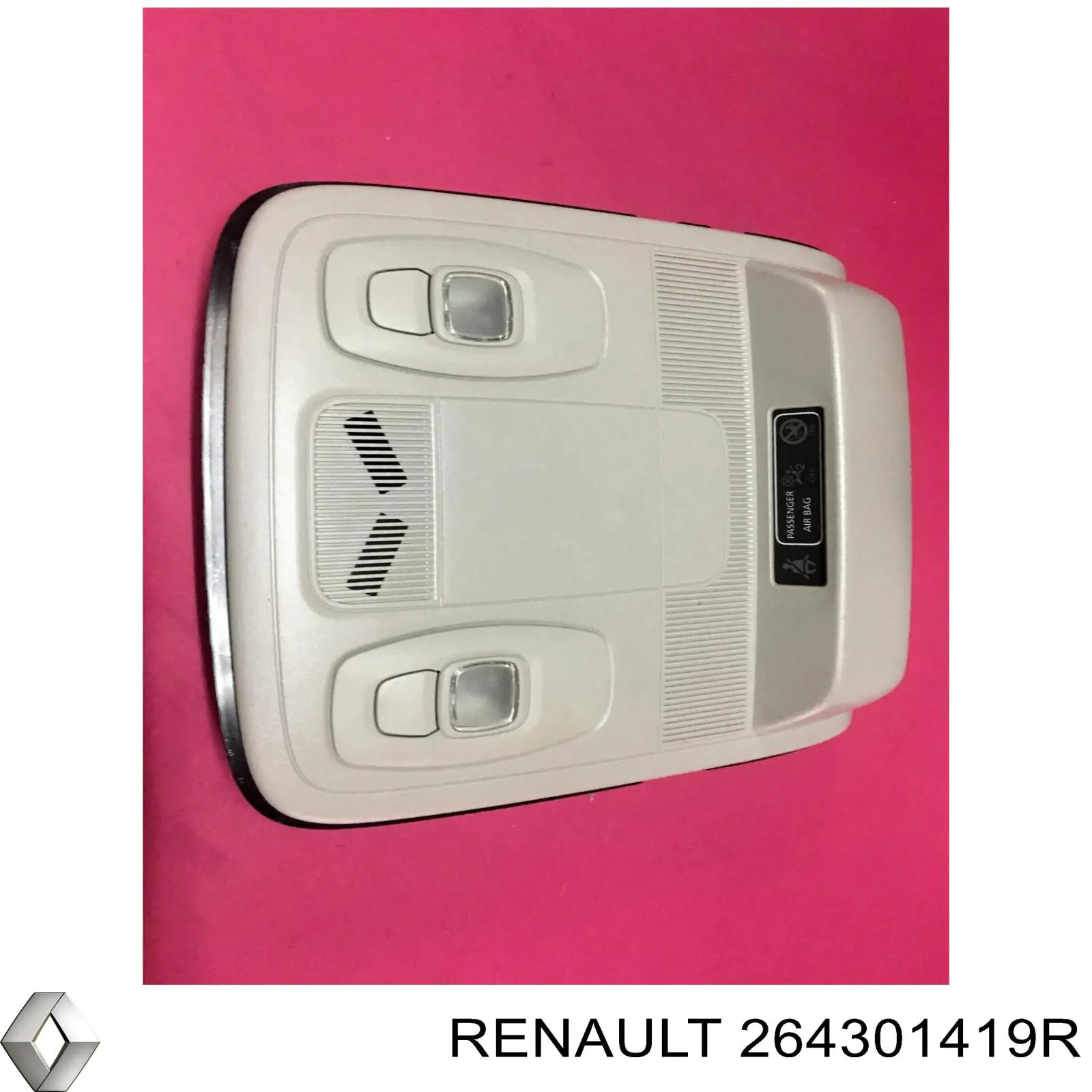 264301419R Renault (RVI) Quebra-luz de iluminação de salão (de cabina)