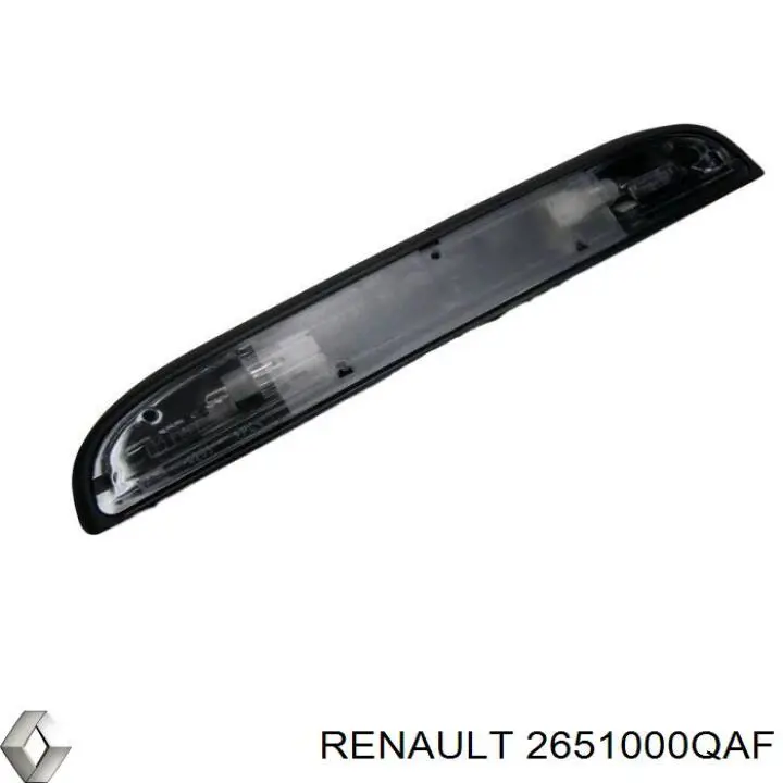 2651000QAF Nissan/Infiniti Lanterna da luz de fundo de matrícula traseira