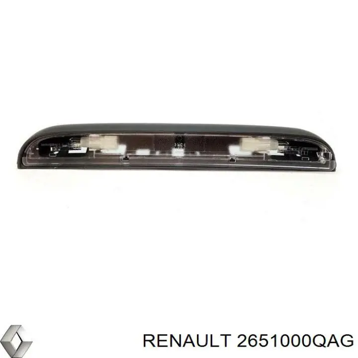 2651000QAG Renault (RVI) Lanterna da luz de fundo de matrícula traseira