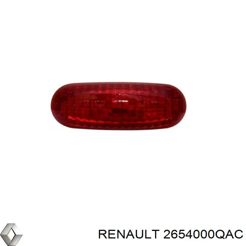 2654000QAC Renault (RVI) Sinal de parada traseiro adicional