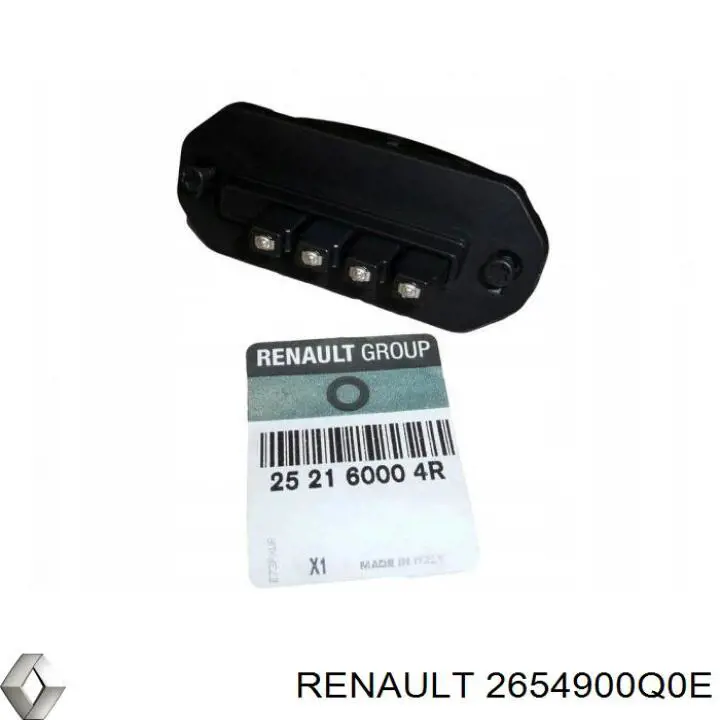 2654900Q0E Renault (RVI) Sensor de fechamento de portas (interruptor de fim de carreira)