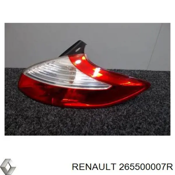 265500007R Renault (RVI) Lanterna traseira direita externa
