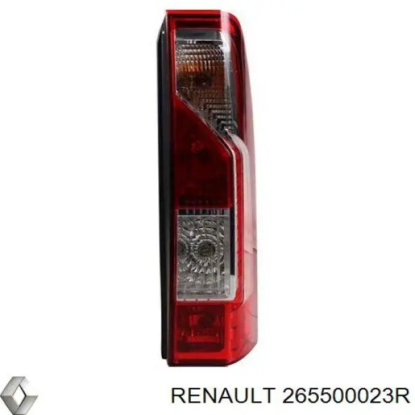 265500023R Renault (RVI) Lanterna traseira direita