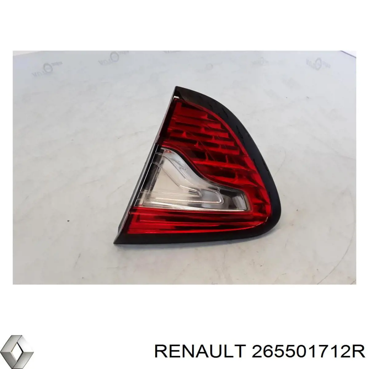 265501712R Renault (RVI) Lanterna traseira direita interna