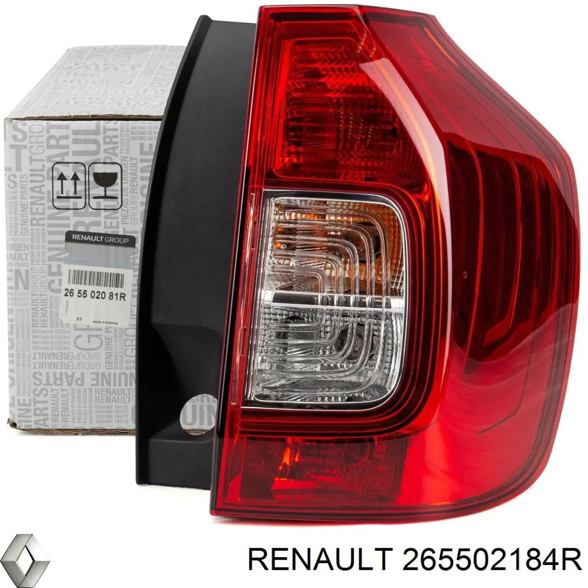 Compre 265502184R Renault (RVI) Lanterna traseira direita