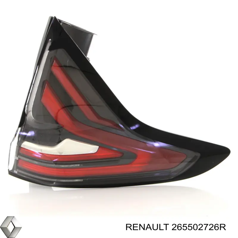 265502726R Renault (RVI) Lanterna traseira direita