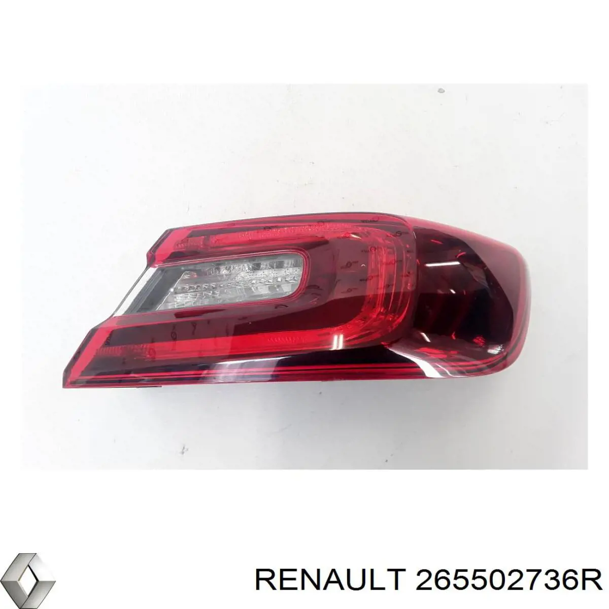 265502736R Renault (RVI) Lanterna traseira direita externa