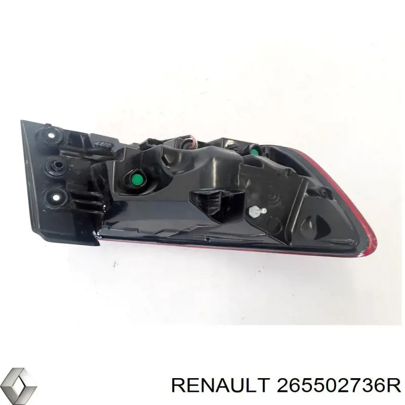 265502736R Renault (RVI) Lanterna traseira direita externa