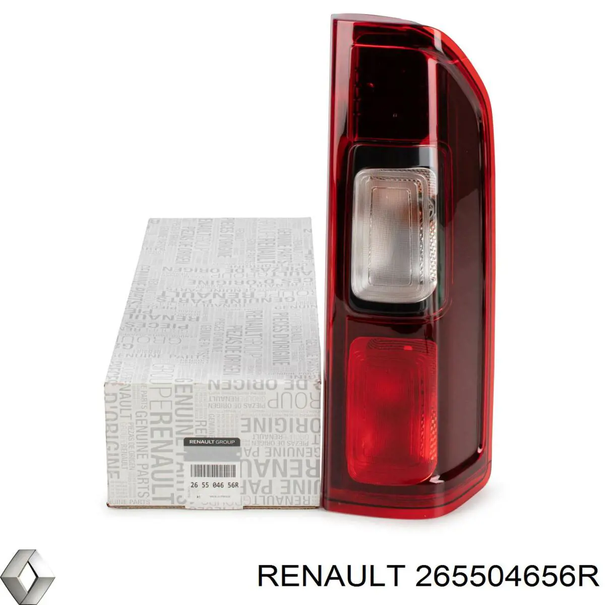 265504656R Renault (RVI) Lanterna traseira direita superior