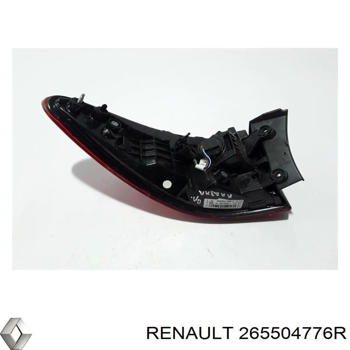 Lanterna traseira direita externa 265504776R Renault (RVI)