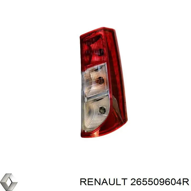 Compre 265509604R Renault (RVI) Lanterna traseira direita