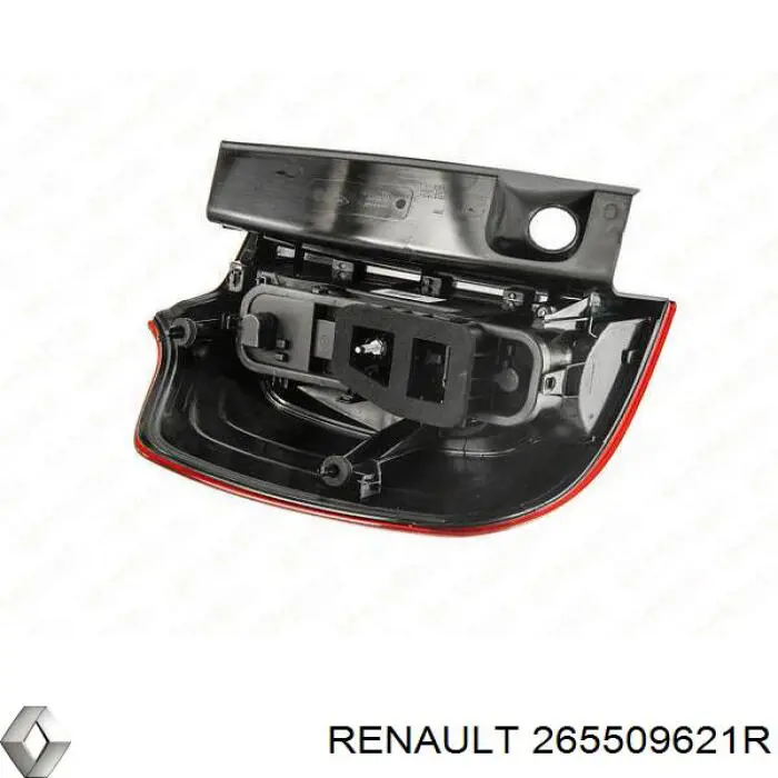Compre 265509621R Renault (RVI) Lanterna traseira direita