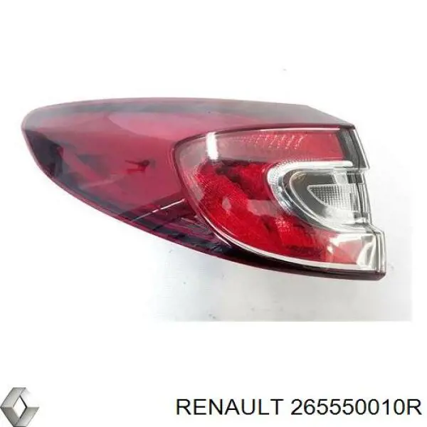 265550010R Renault (RVI) Lanterna traseira esquerda externa