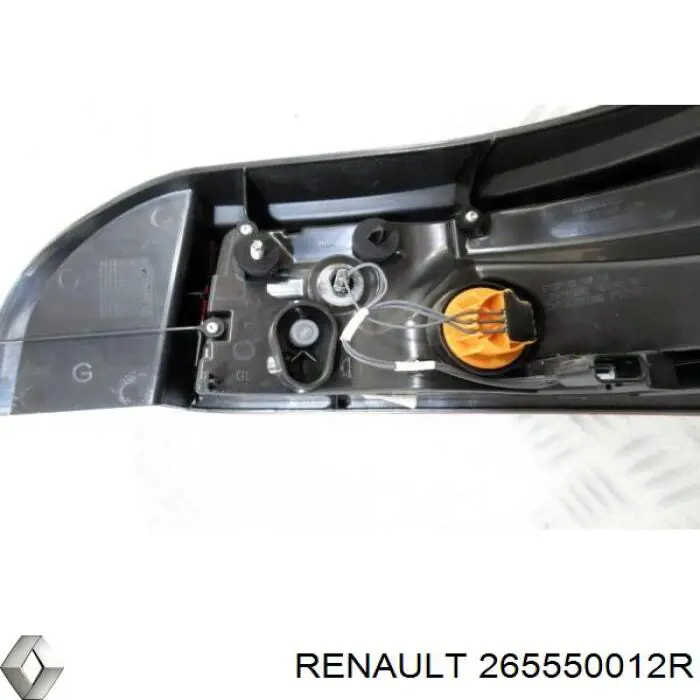 265550012R Renault (RVI) Lanterna traseira esquerda
