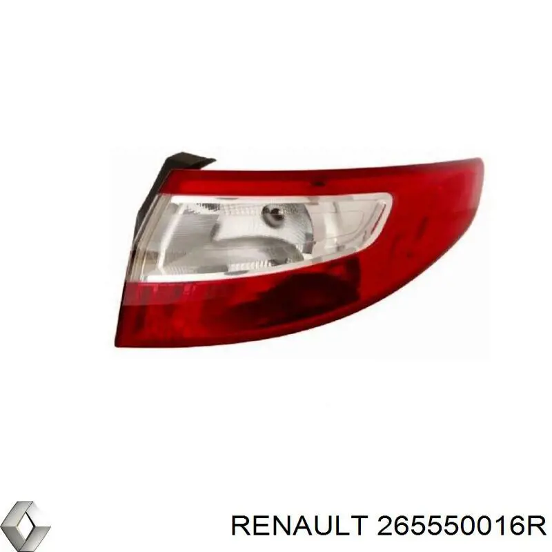 265550016R Renault (RVI) Lanterna traseira esquerda externa